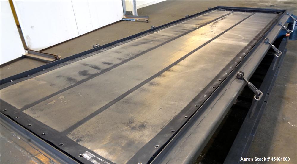 Used Rotex Rectangular Screener Model 82A MS/MS