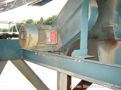 USED: 60" x 84" two deck Rotex screener, model 842A-AL/SS. Automatictension design. Major weight 301, minor weight 147. Aluminum cover,aluminum screen frames. Stainless steel pan. Reported in excelle...