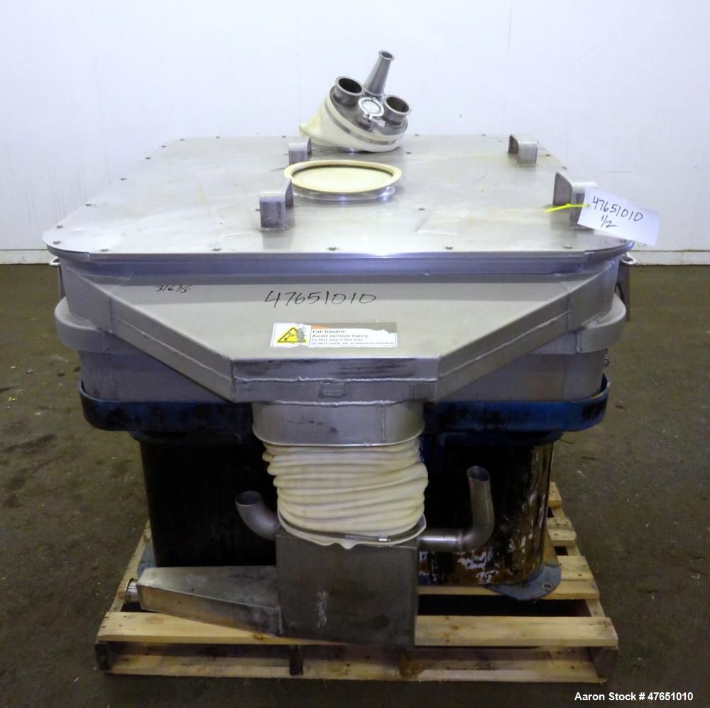 Used Rotex Liquatex Model L44-1-C, Separators Screener