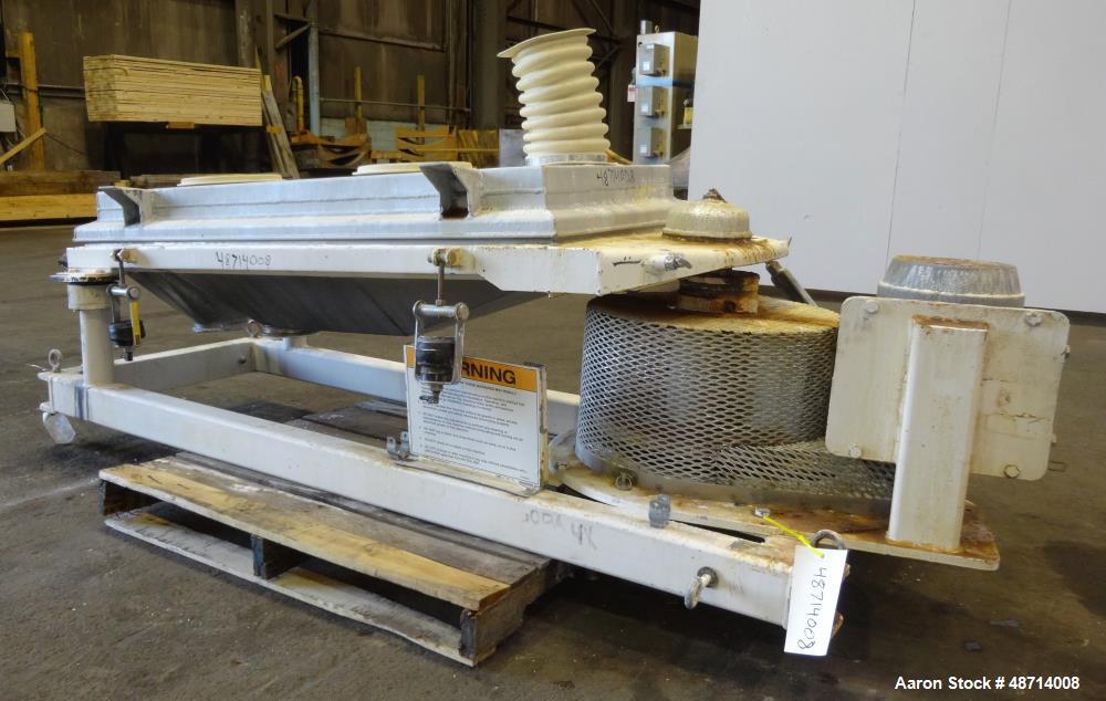 Used Rotex Style Screener, 304 Stainless Steel.