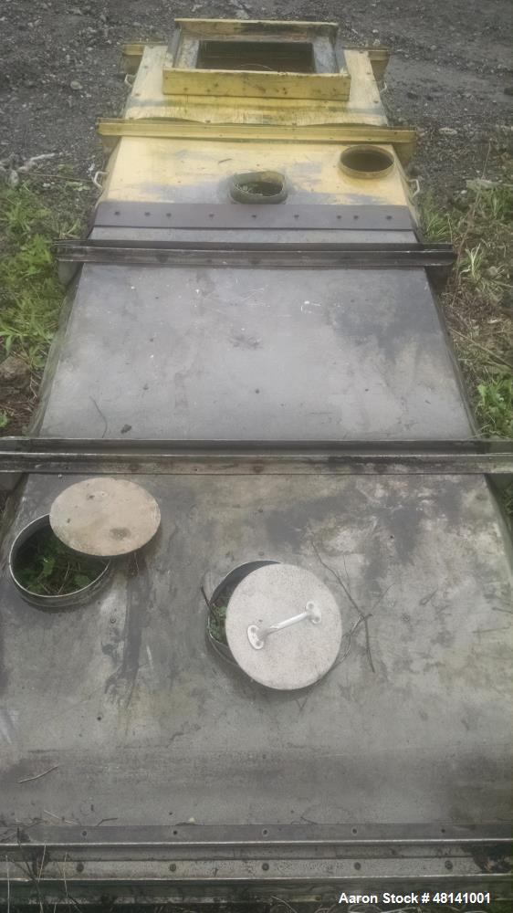 Used Sprout-Bauer Screen, Model 4.2X10, Carbon steel.