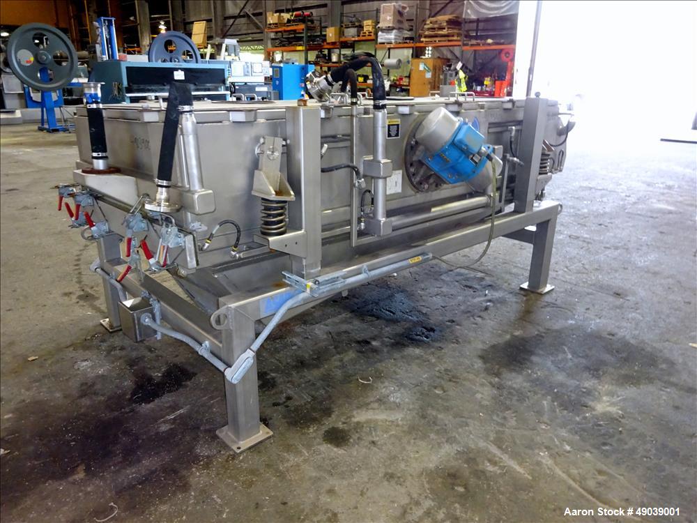 Used Sweco Wet Rectangular Separator, Model EM3-1W.