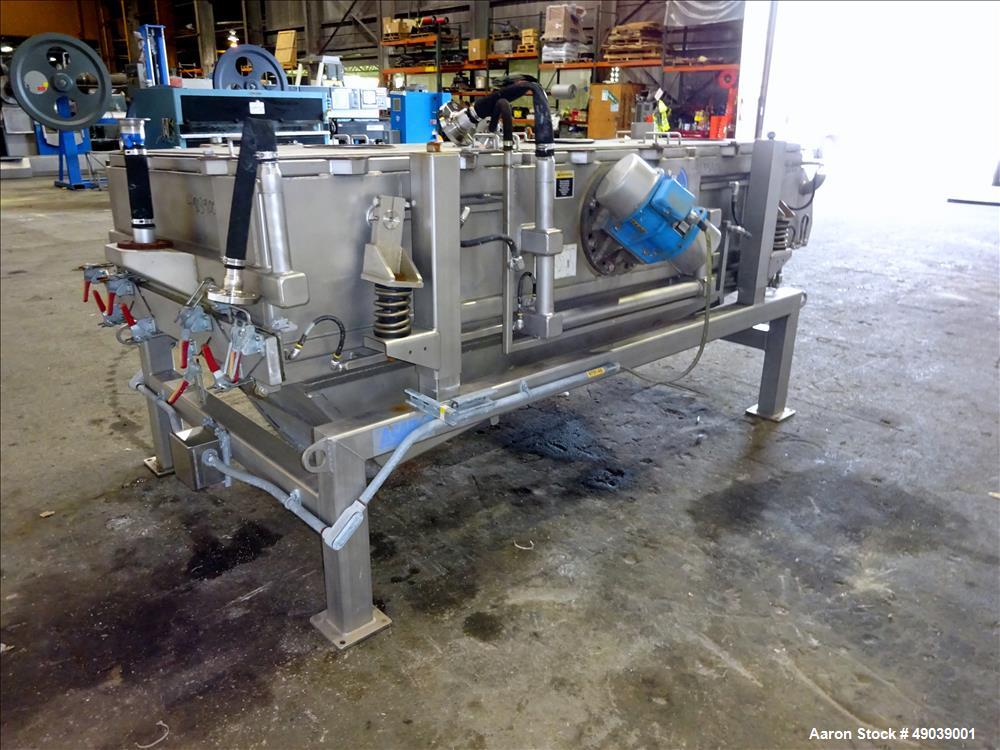 Used- Sweco Wet Rectangular Separator, Model EM3-1W.