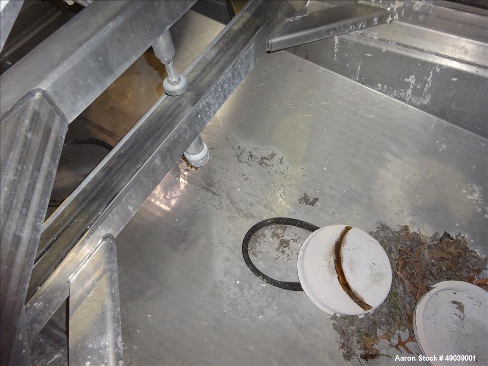 Used Sweco Wet Rectangular Separator, Model EM3-1W.
