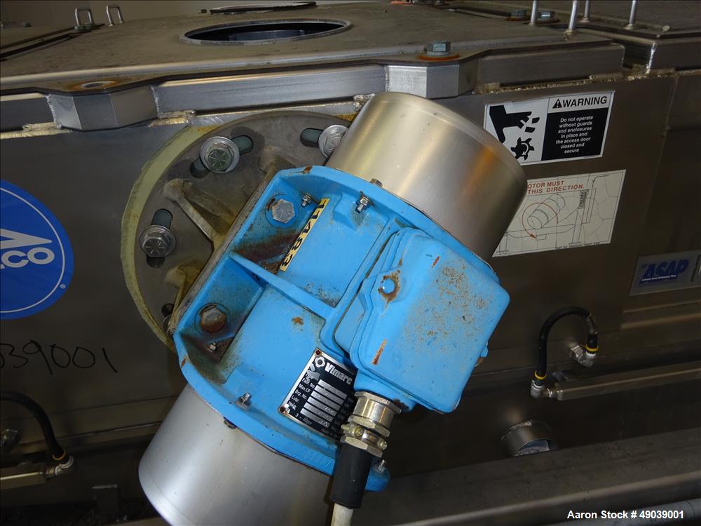 Used Sweco Wet Rectangular Separator, Model EM3-1W.