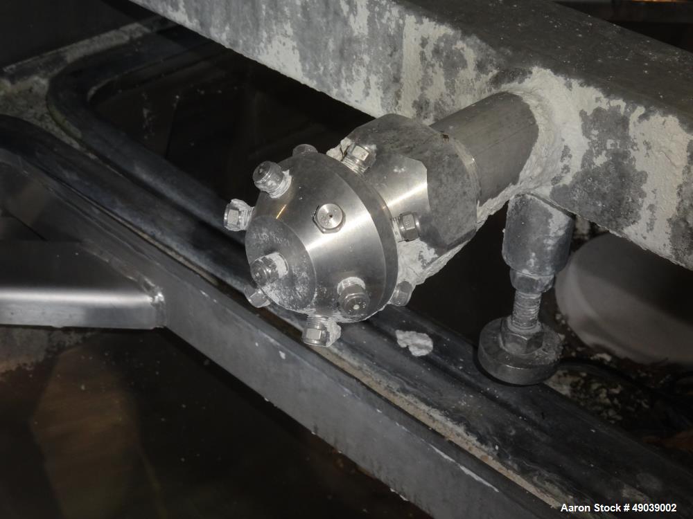 Used Sweco Wet Rectangular Separator, Model EM3-1W, 316 Stainless Steel