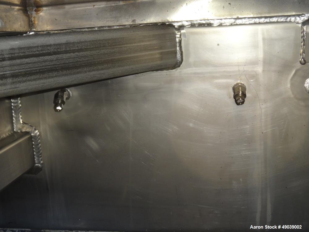 Used Sweco Wet Rectangular Separator, Model EM3-1W, 316 Stainless Steel
