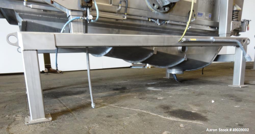 Used Sweco Wet Rectangular Separator, Model EM3-1W, 316 Stainless Steel