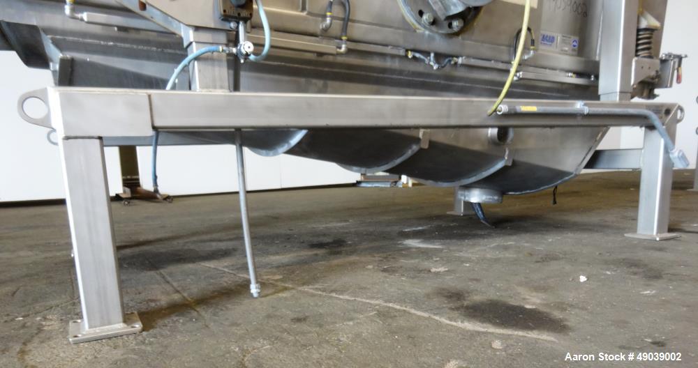 Used- Sweco Wet Rectangular Separator, Model EM3-1W, 316 Stainless Steel