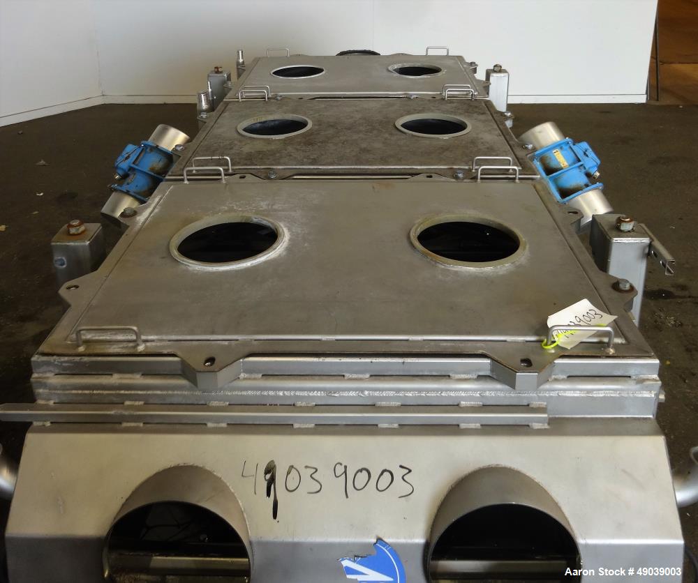 Used Sweco Wet Rectangular Separator, Model EM3-1W