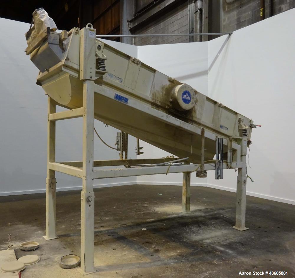 Used Sweco Rectangular Separator / Screener, Model RM4-1A, Carbon Steel.