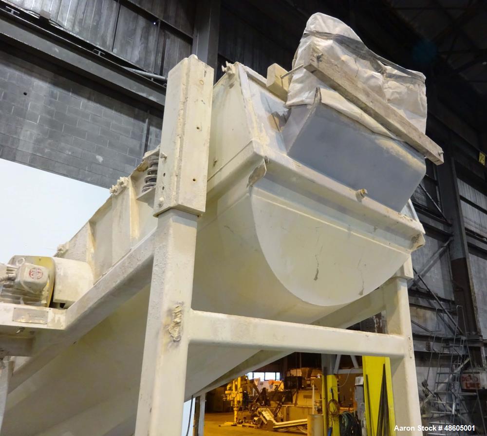 Used Sweco Rectangular Separator / Screener, Model RM4-1A, Carbon Steel.