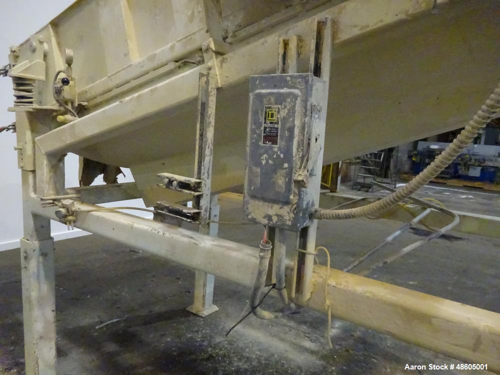 Used Sweco Rectangular Separator / Screener, Model RM4-1A, Carbon Steel.
