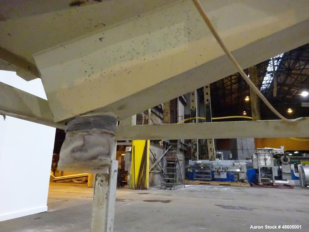 Used Sweco Rectangular Separator / Screener, Model RM4-1A, Carbon Steel.