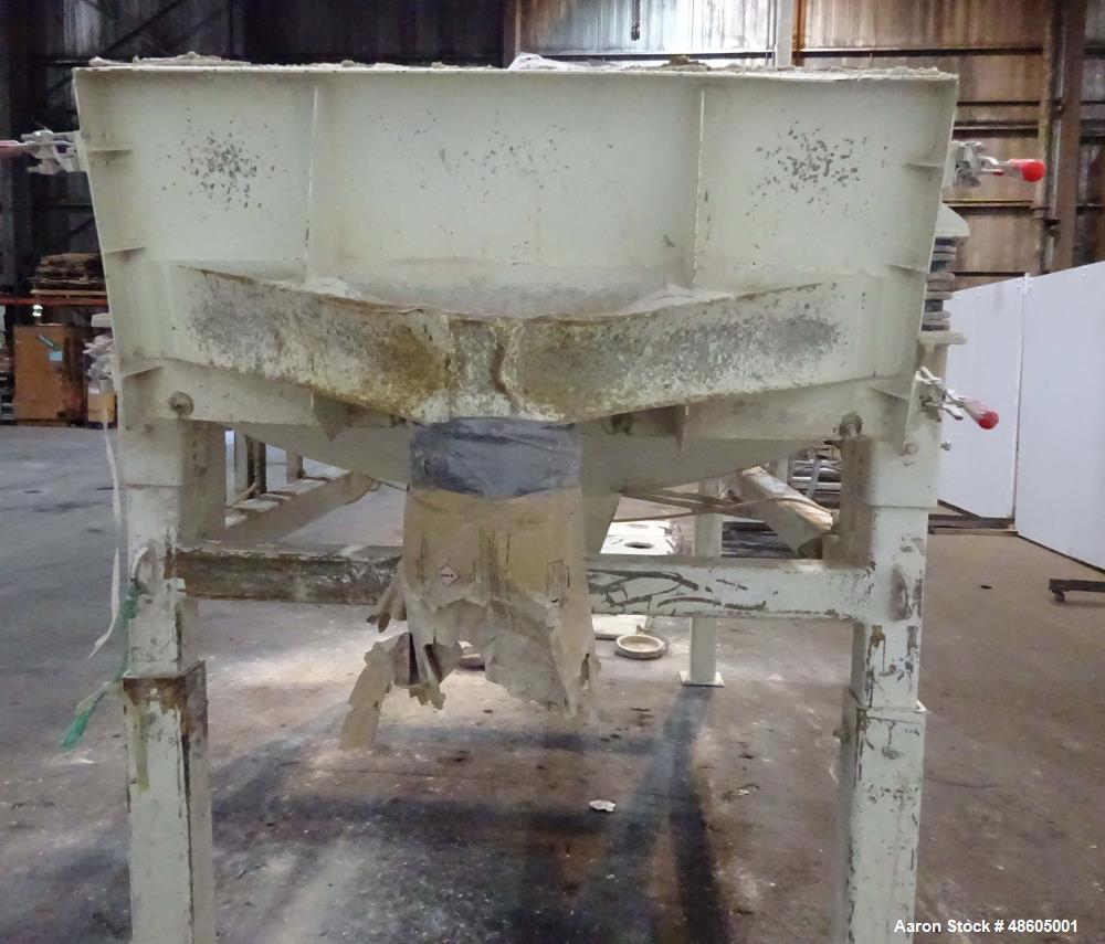 Used Sweco Rectangular Separator / Screener, Model RM4-1A, Carbon Steel.
