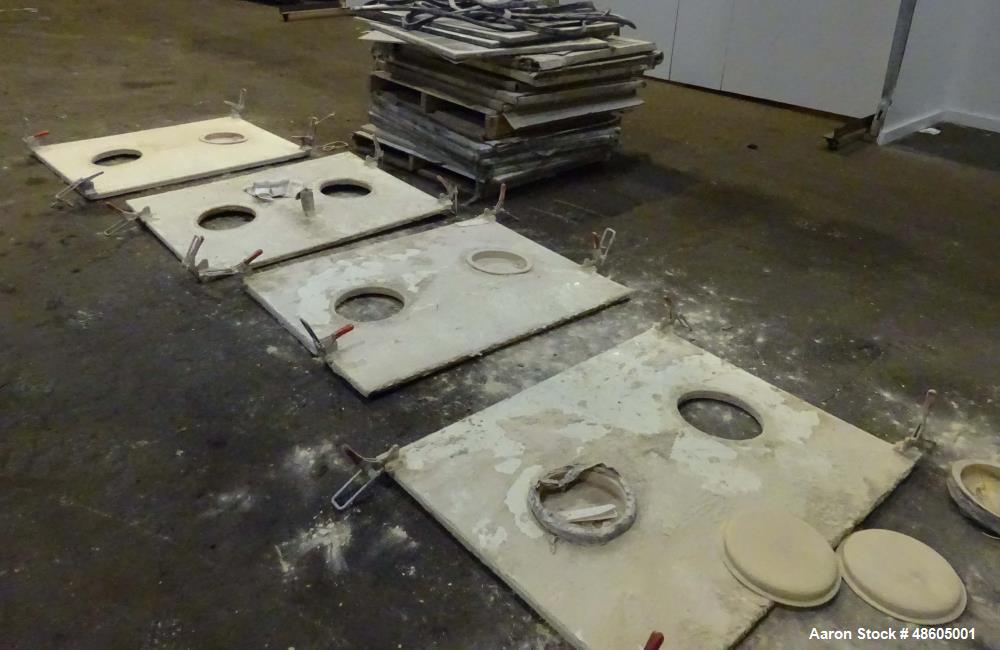 Used Sweco Rectangular Separator / Screener, Model RM4-1A, Carbon Steel.