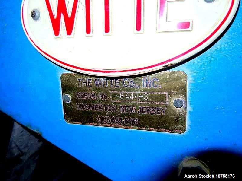 Used Witte Vibratory Screener – 36” x 96” Area, Stainless Steel, 3 Outlets, Dual Screens