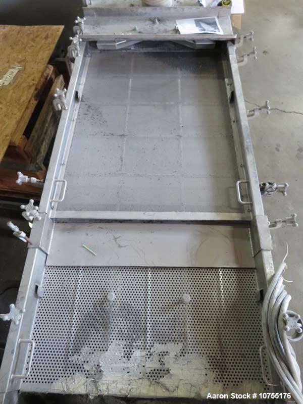 Used Witte Vibratory Screener – 36” x 96” Area, Stainless Steel, 3 Outlets, Dual Screens