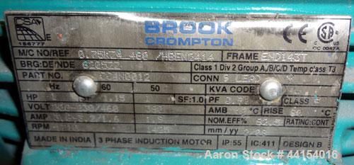 Used Witte Screener, 304 Stainless Steel. 10” Wide x 73” long. 3 Separation with (2) perforated sections. Driven by a 1hp, 3/60/208-230/460 volt, 1710 rpm motor with a size C2 vibrator. Mounted on a ...