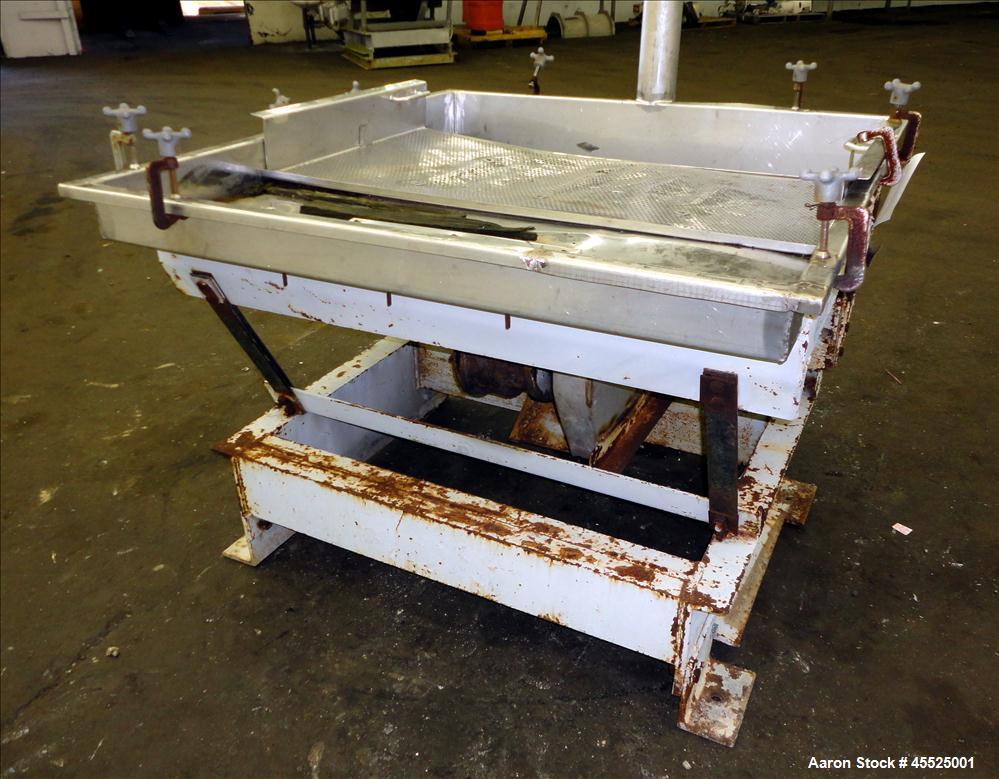 Used Witte Screener, 304 Stainless Steel. Top tr