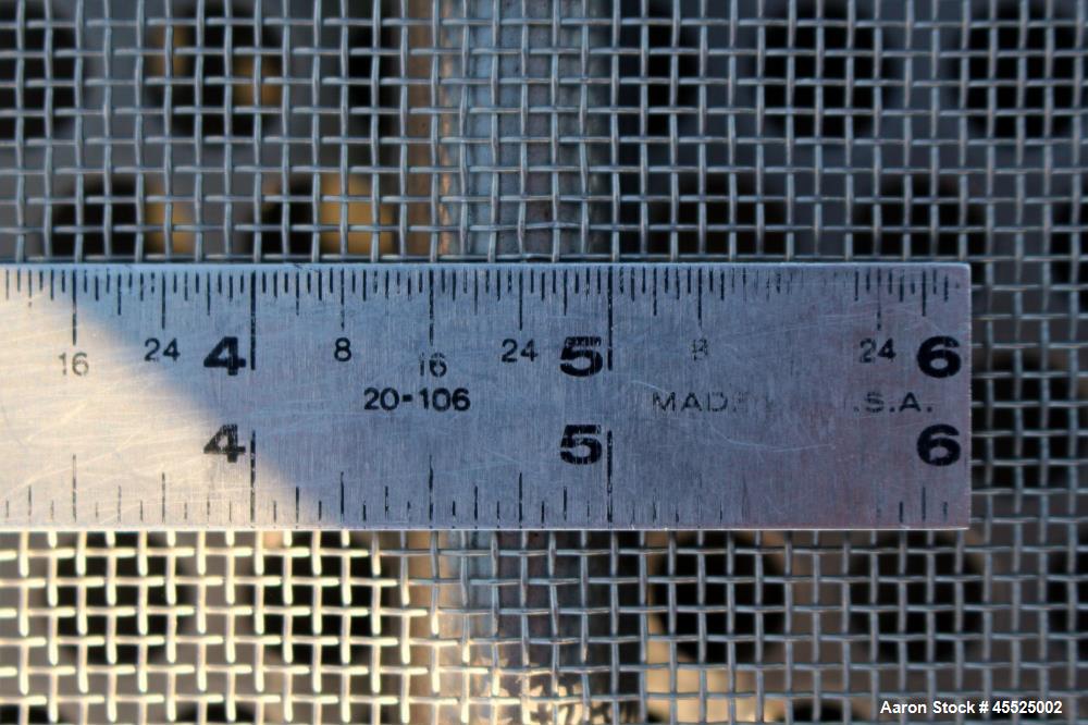 Used Witte Screener, 304 Stainless Steel