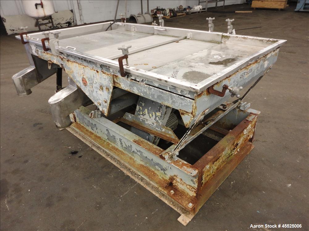 Used Stainless Steel Witte Screener