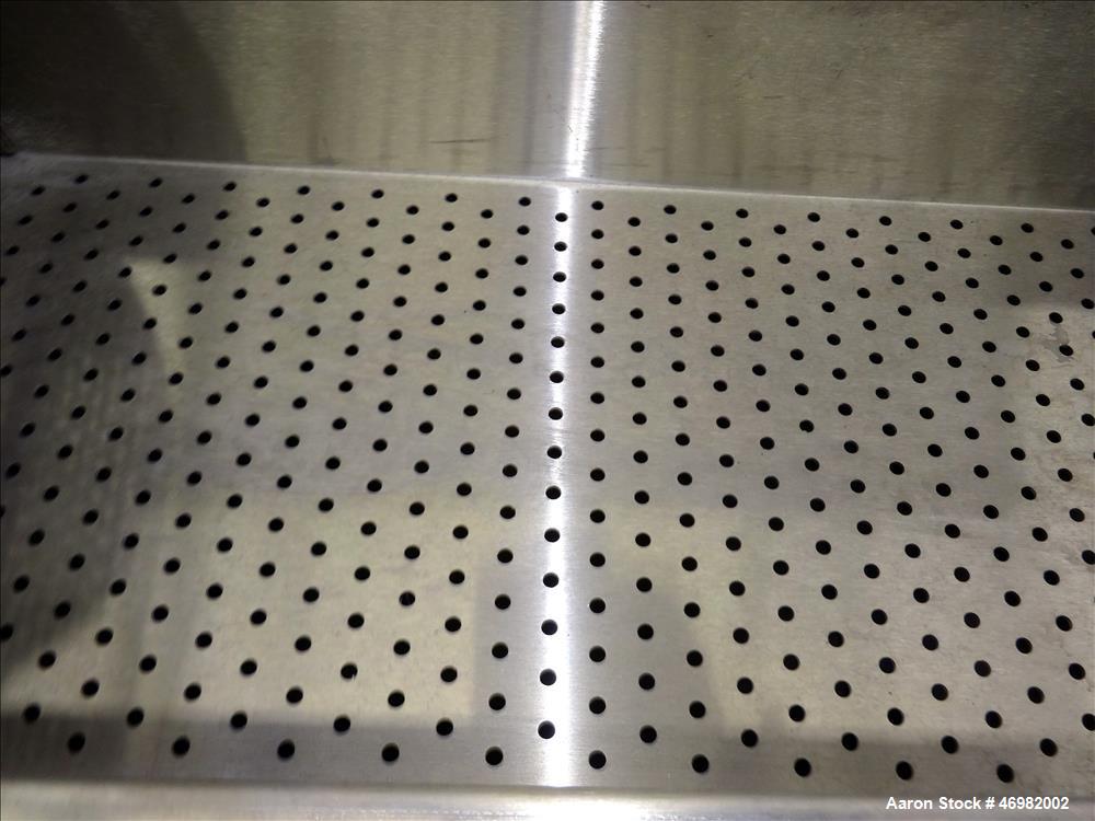Used Witte Classifying Screen, 304 Stainless Steel.