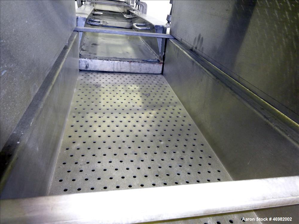 Used Witte Classifying Screen, 304 Stainless Steel.