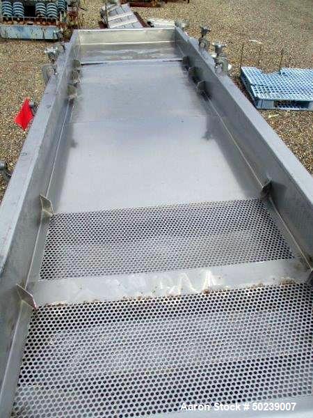 Used- Witte Rectangular Classifier, Stainless Steel.