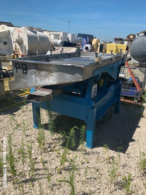 Used- Witte Rectangular Screener, 304 Stainless Steel.