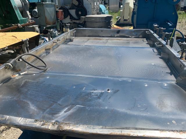 Used Witte Rectangular Screener, 304 Stainless Steel.