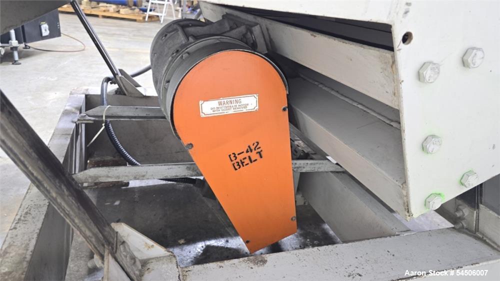 Used Witte 48" x 60" Plastic Pellet Classifier Table – Two-Stage Vibratory Pellet Screening System