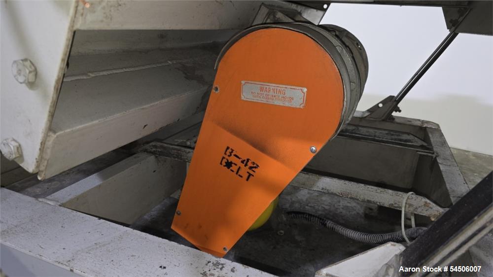 Used Witte 48" x 60" Plastic Pellet Classifier Table – Two-Stage Vibratory Pellet Screening System