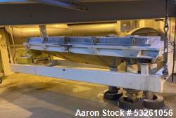 Used Rotex Model 82D SAN Stainless Steel Screener – 40" x 120" Single Deck Sanitary Separator