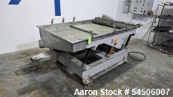 Used Witte 48" x 60" Plastic Pellet Classifier Table – Two-Stage Vibratory Pellet Screening System