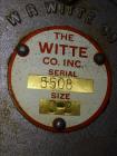 Used Witte Screener, 304 Stainless Steel.