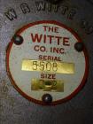 Used- Witte Screener, 304 Stainless Steel.