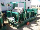 USED: Derrick High G screen, model 2M48-120F-4A. 7 hp, 480 volt 3 phase. Approximately 5' wide x 12' long. Carbon steel construction. Year 1997. 4 deck unit. Screener designed for wet applications.