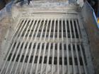 Used Fintec 640 3-way heavy duty scalping screen, mobile, with steel apron feeder, screen box 3650 x 1500 mm (12' x 5'), top deck with tines 100 mm (4