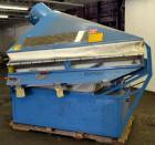Used Forsberg Inc. Vacuum Gravity Separator, Model 50V. Carbon steel, and wood construction. 19 Square feet deck area. Driven by a 1/2 hp, 3/60/208-230/460 volt, 1725 rpm motor. Manual speed adjustme...
