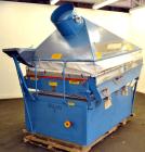Used Forsberg Inc. Vacuum Gravity Separator, Model 50V. Carbon steel, and wood construction. 19 Square feet deck area. Driven by a 1/2 hp, 3/60/208-230/460 volt, 1725 rpm motor. Manual speed adjustme...