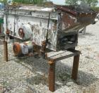 Used Prater Screener, Model VS1-15-2E, Carbon Steel. Approximately 15