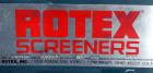 Used Rotex Screener, Model 111A AL/SS, Stainless Steel.