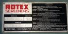 Used- Rotex Screener, Model 111PS-SSSL