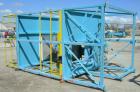 Used Resin Screening Tower Consisting Of: (1) Rotex screener, model 111PSSS-SS, single deck, 2 separation, 304 stainless steel.20'' x 37'' screen, 5.1 square feet area, ball cleaning deck. Driven by ...