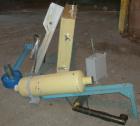 Used Resin Screening Tower Consisting Of: (1) Rotex screener, model 111PSSS-SS, single deck, 2 separation, 304 stainless steel.20'' x 37'' screen, 5.1 square feet area, ball cleaning deck. Driven by ...