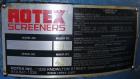 Used Rotex Screener, Model 201SANALSS, 304 Stainless Steel.