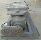 Used Rotex Screener, Model 242-SAN.AL.SS. 304 Stainless steel, aluminum screens. 24 1/2