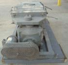 Used-Rotex Screener, Model 242-SAN.AL.SS. 304 Stainless steel, aluminum screens. 24 1/2