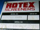 Used Rotex Screener, Model 3421GC MWMM, Carbon Steel. Approximately 60